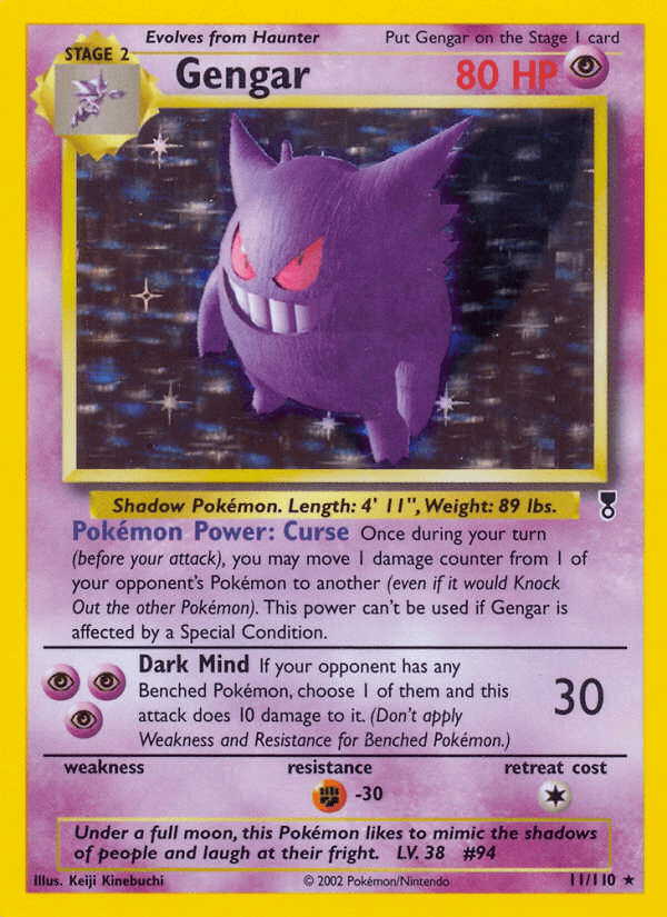 Gengar — Legendary Collection