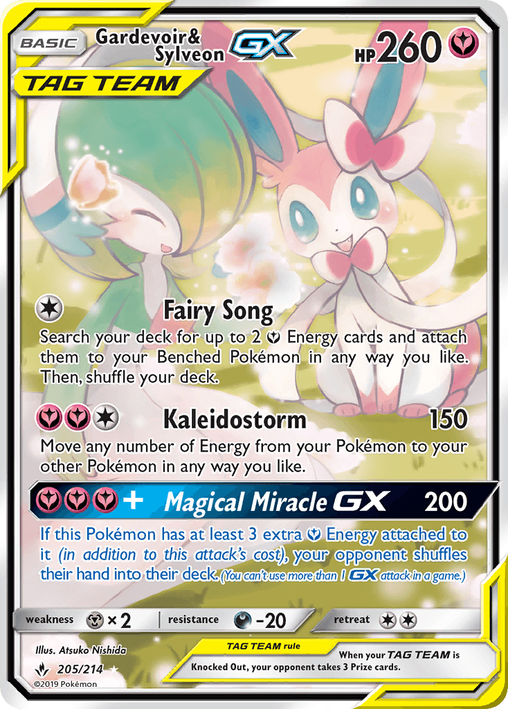 Gardevoir & Sylveon-GX — Unbroken Bonds