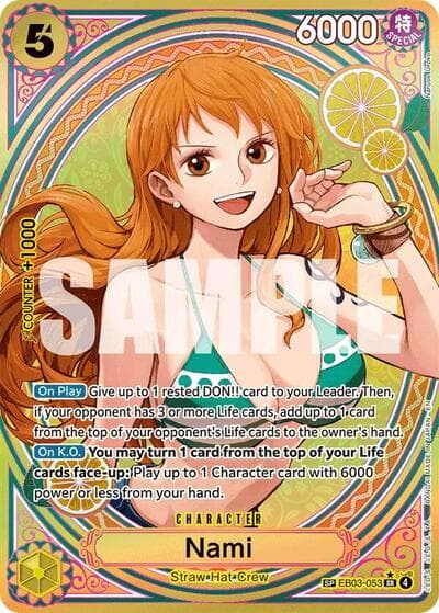 Nami 053 SP — Extra Booster: One Piece Heroines Edition